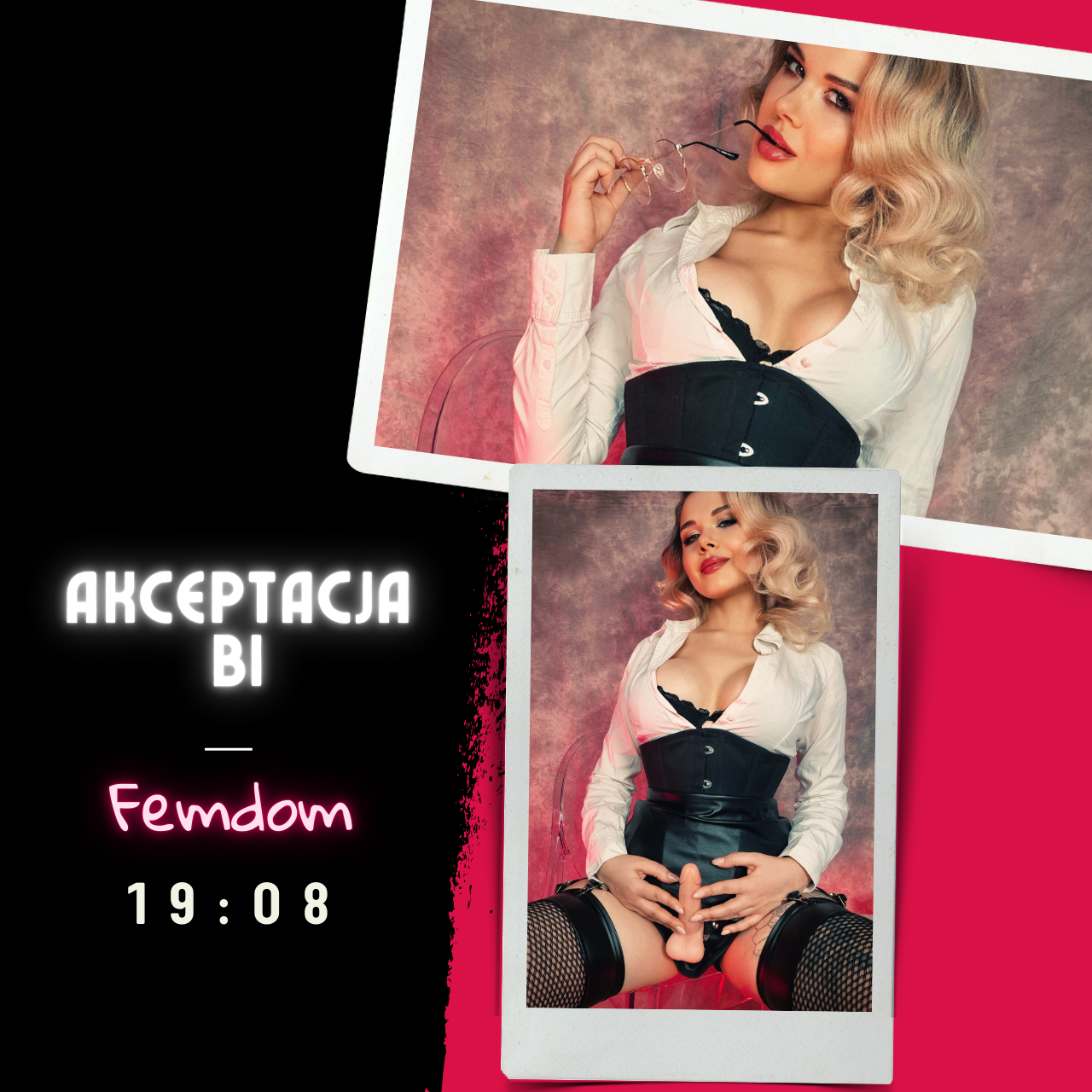 Marlene_Moore - Akceptacja bi. Terapeutka zachęca Cię do bycia bi. Strapon,  Encourage bi