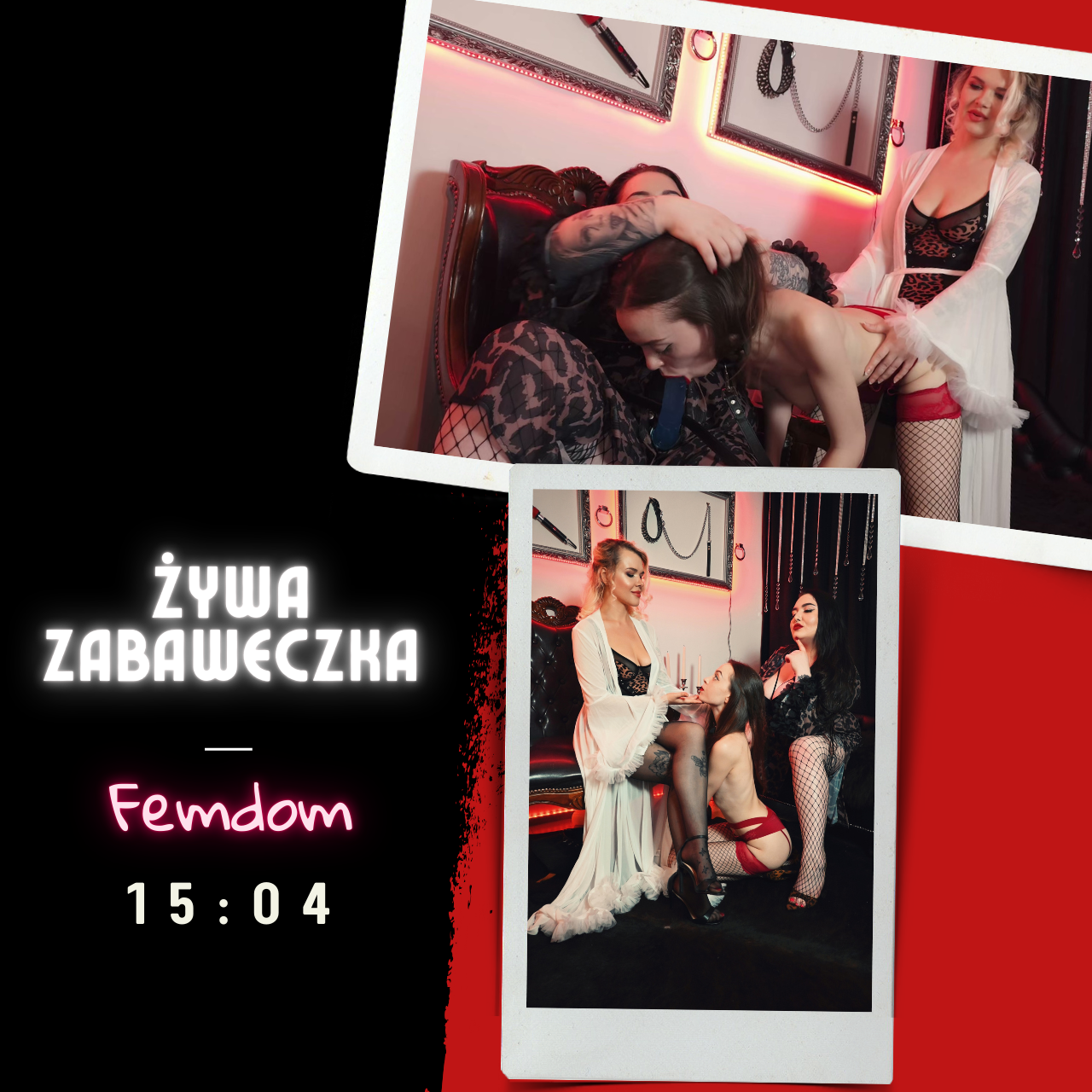 Marlene_Moore - Żywa zabaweczka. Fetysz palenia, strapon, dominacja