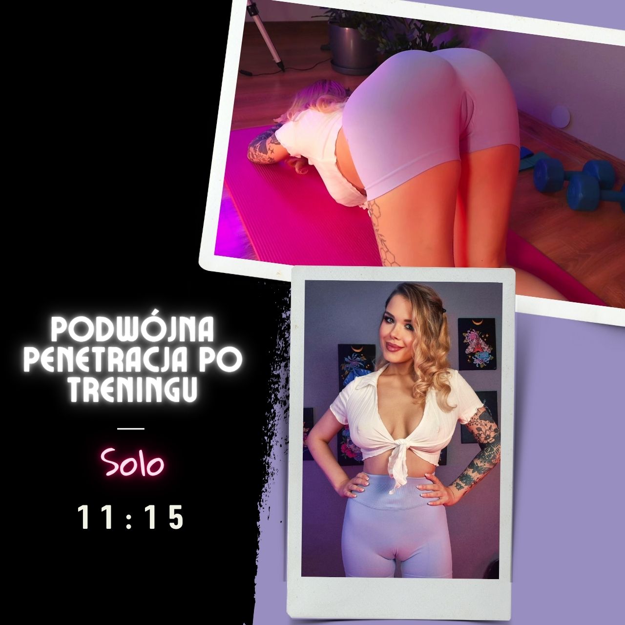 Marlene_Moore - Podwójna penetracja po treningu