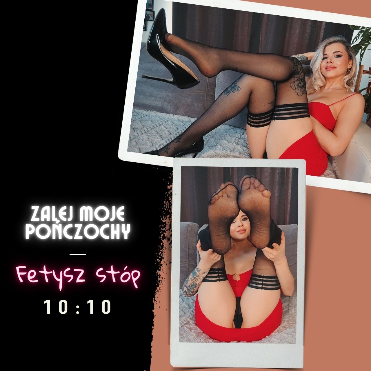 Marlene_Moore - Zalej moje pończochy, fetysz stóp, fetysz pończoch, proszenie o spust na stopy