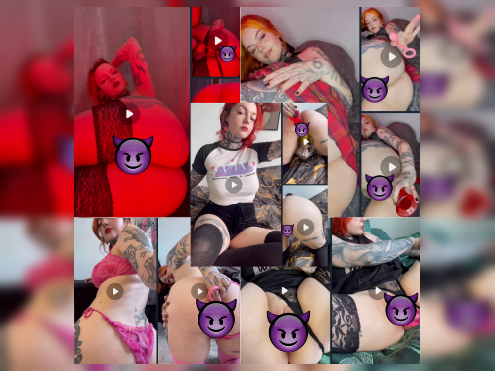 ImHorrorGirl - ANAL & PODWÓJNA PENETRACJA (5 FILMÓW) - PONAD GODZINA MATERIAŁÓW